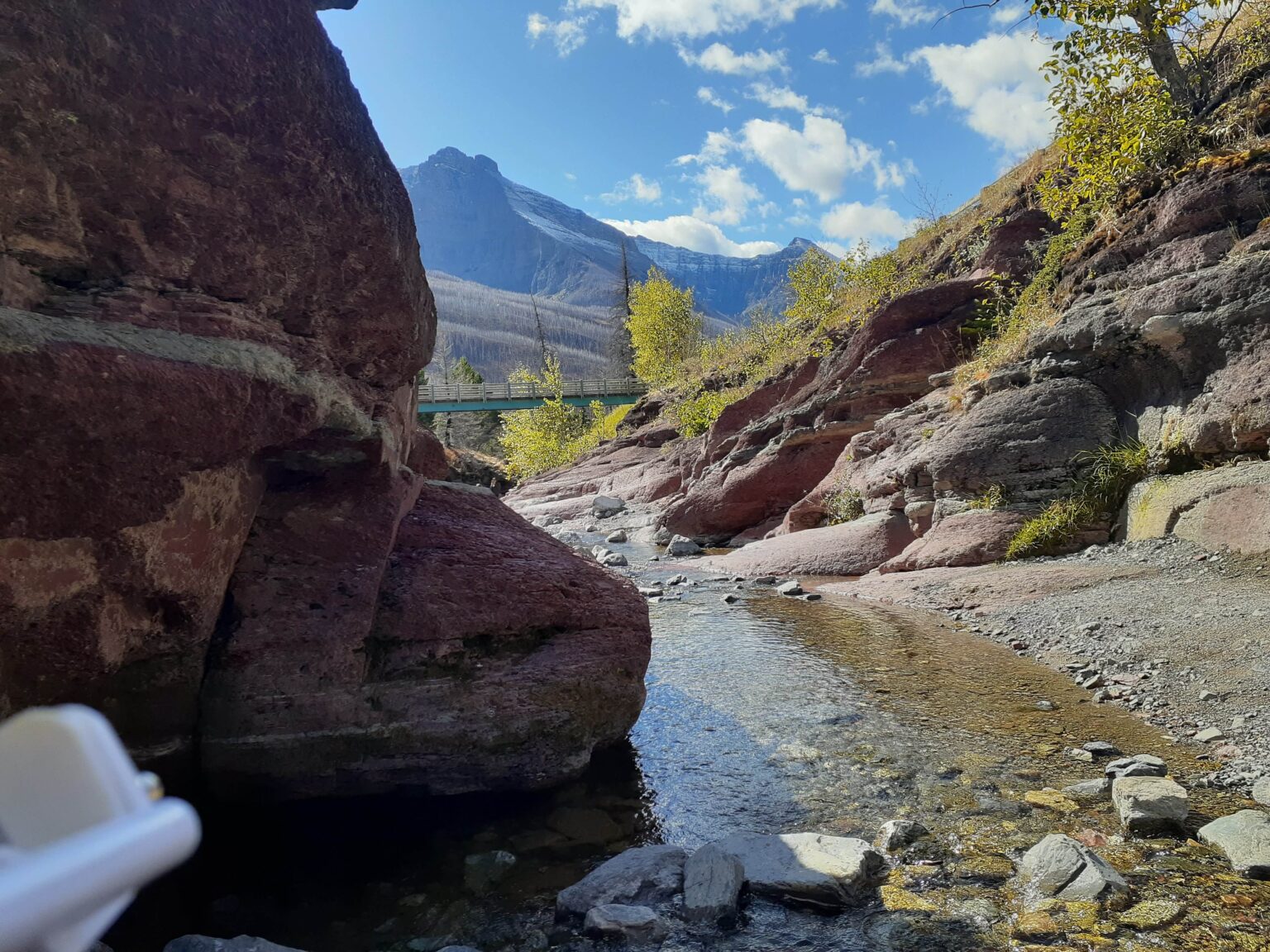 Red Rock Canyon in Alberta